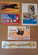 Set met 5 vintage Esso reclame stickers voor maar €10,-️️️⛽️, Enlèvement ou Envoi, Neuf, Autres types