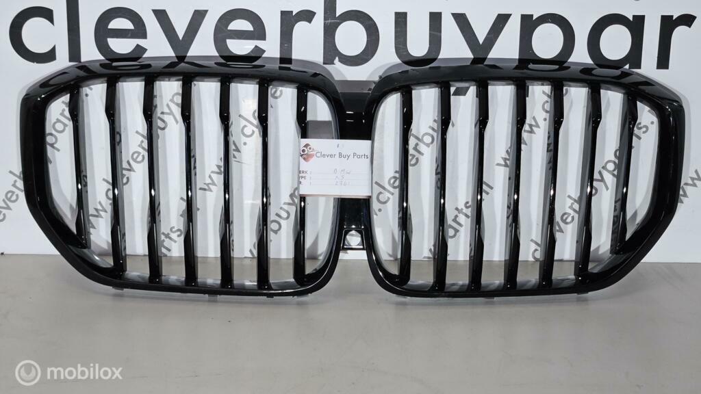 Grill origineel BMW X5 G05 ('18-'23) 20240015061, Auto-onderdelen, Carrosserie, BMW, Gebruikt, Ophalen of Verzenden