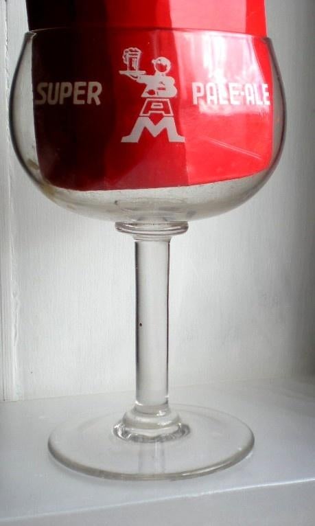 Super Pale Ale  (ALLIES), Collections, Marques de bière, Enlèvement ou Envoi, Comme neuf, Verre ou Verres