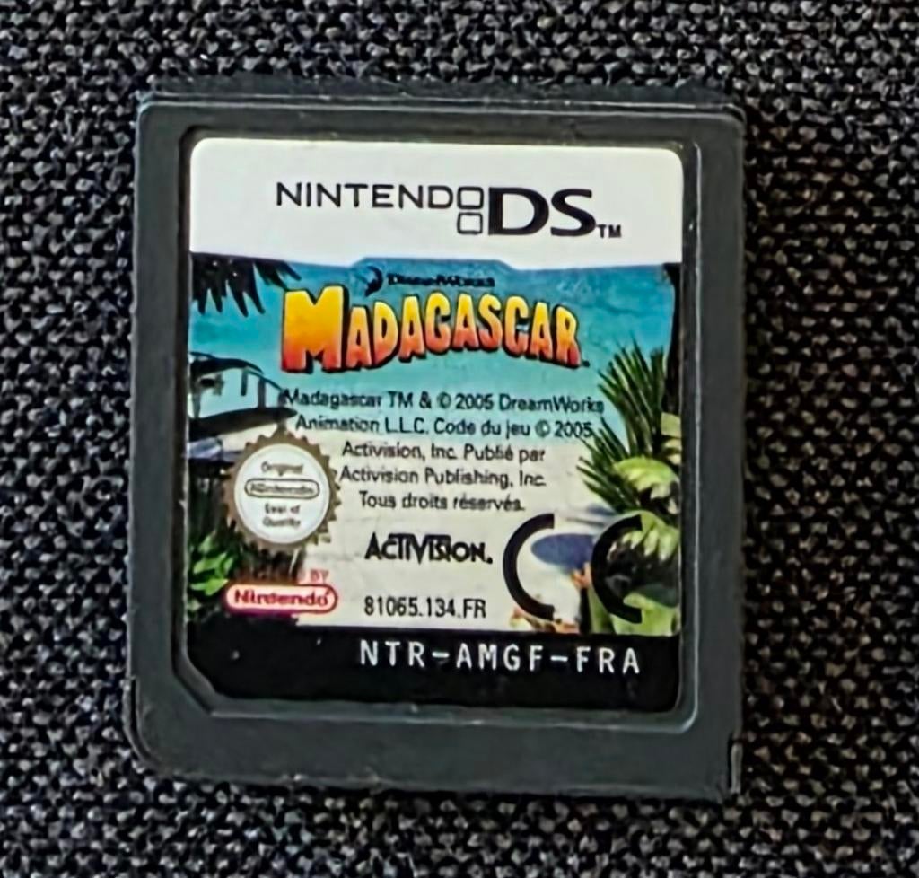 Madagascar Nintendo DS-game (zonder etui), Ophalen of Verzenden