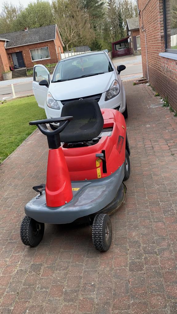 Zitmaaier, Jardin & Terrasse, Tondeuses autoportées, Utilisé, 90 à 120 cm, Démarrage électrique, Bac de ramassage, Enlèvement