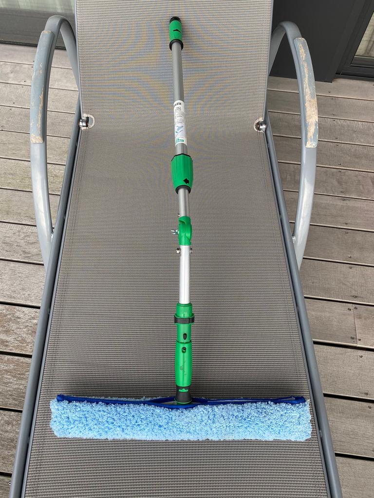 telescoopsteel 1,25meter + hoekscharnier + hoeshouder + hoes, Doe-het-zelf en Bouw, Ophalen of Verzenden, Nieuw