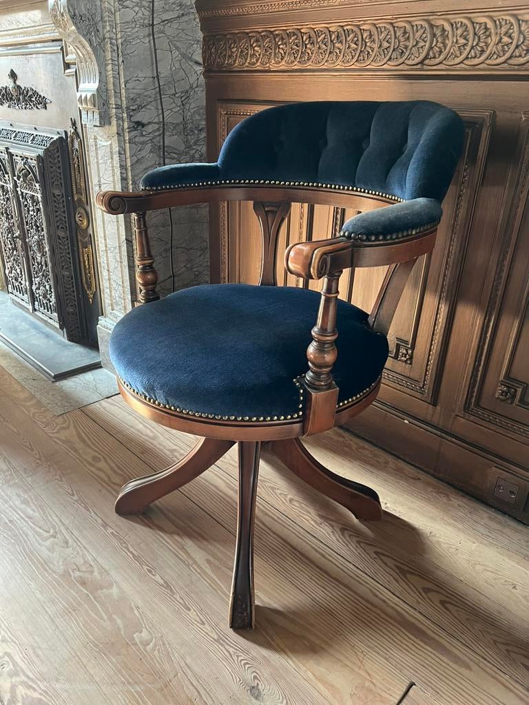 Antieke bureaustoel, Enlèvement ou Envoi, Comme neuf, Chaise de bureau