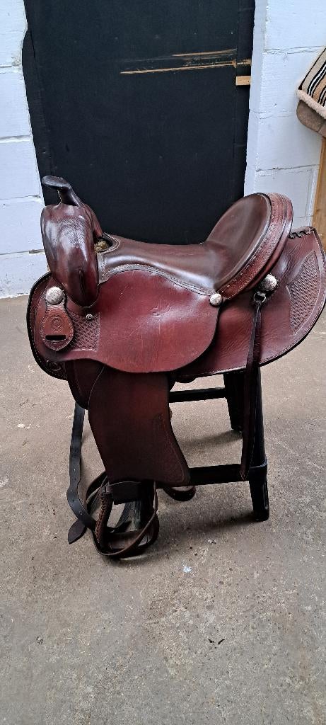 Continental westernzadel, Dieren en Toebehoren, Paarden en Pony's | Zadels, Ophalen