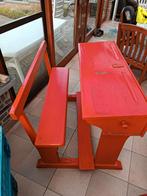 Vintage schoolbank, Huis en Inrichting, Ophalen