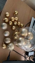 Kerstballen goudkleur, Divers, Noël, Enlèvement ou Envoi, Comme neuf