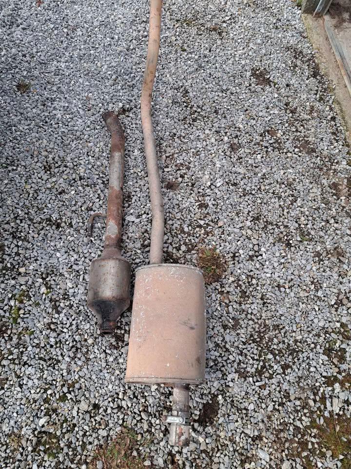 partie d'echappement+catalyseur expert scudo, phase1, Autos : Pièces & Accessoires, Systèmes d'échappement, Citroën, Fiat, Peugeot