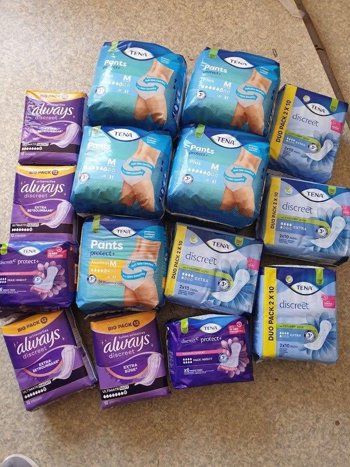 incontinentiemateriaal, Diversen, Verpleegmiddelen, Nieuw, Ophalen