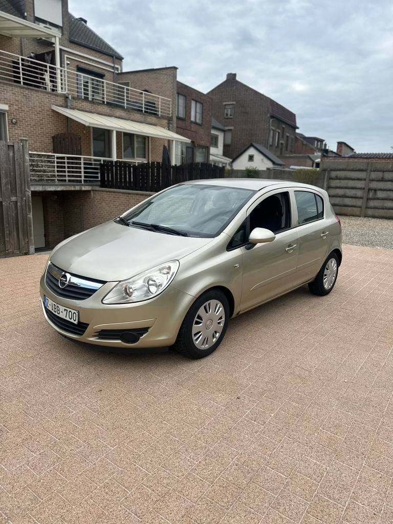 Opel Corsa 1.2i Airco/Cruisecontrol/GEKEURD, Auto's, 1160 kg, Stof, Zwart, 4 cilinders