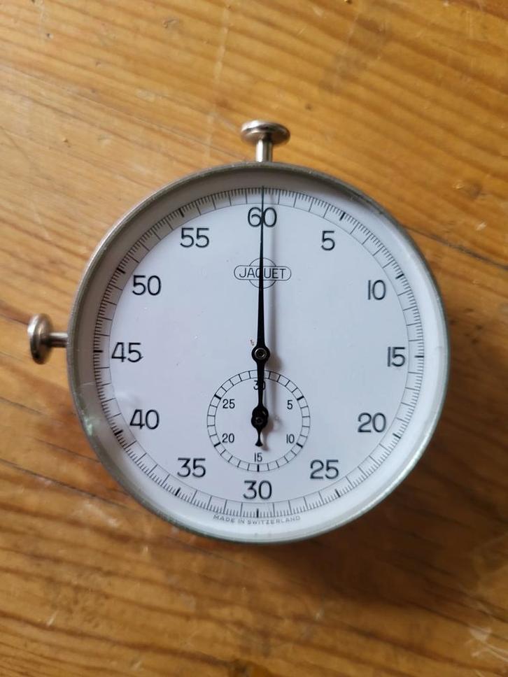 Vintage Jaqùet chronometer, Handtassen en Accessoires, Horloges | Antiek, Ophalen of Verzenden