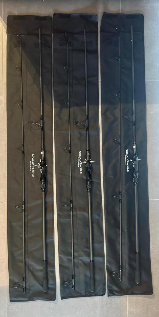 3x Nomad Recon Pro Alps 10ft3Lb Abbreviated + foudraal nash, Sports nautiques & Bateaux, Pêche à la ligne | Carpes, Neuf, Enlèvement ou Envoi