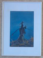 ROBERT WUYTACK / EVENWICHT / ORIGINEEL WERK / 71x51cm KADER, Ophalen