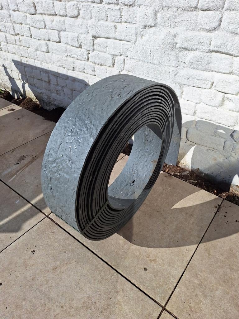 Ecolat border op rol, Ophalen