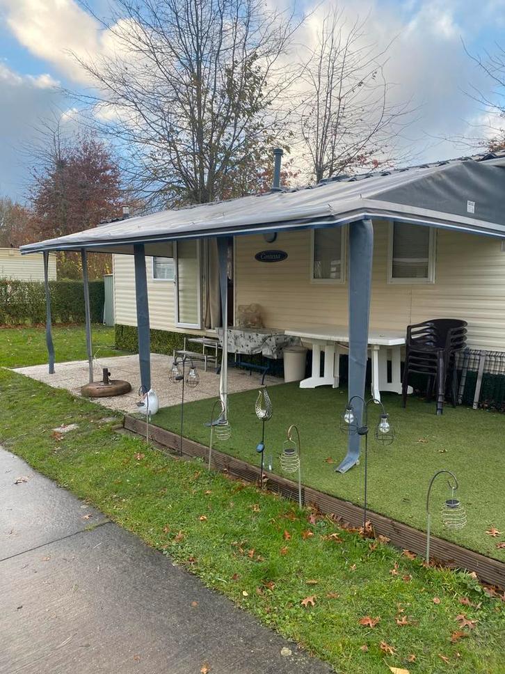 Stacaravan op camping de gavers, Caravans en Kamperen, Stacaravans, Ophalen of Verzenden