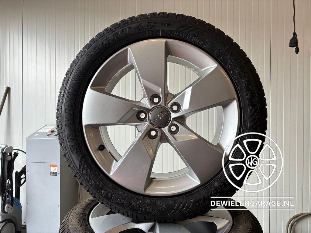 Audi TT 8S Velgen + Winterbanden Origineel Dunlop 5x112 AO, Auto-onderdelen, Banden en Velgen, Banden en Velgen, Winterbanden