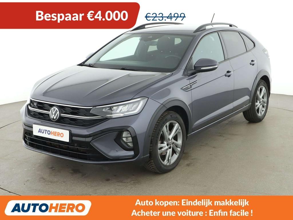 Volkswagen Taigo 1.0 TSI R-Line (bj 2023, automaat), Auto's, Volkswagen, Stof, Gebruikt, USB, 5 zetels