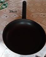 2 GROTE PANNEN : 28 & 29cm, Ophalen, Zo goed als nieuw, Koekenpan of Braadpan