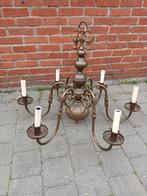 Koperen luchter, Huis en Inrichting, Lampen | Kroonluchters, Ophalen