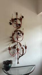 Paire d’appliques murales a sept feux, Antiek en Kunst, Ophalen