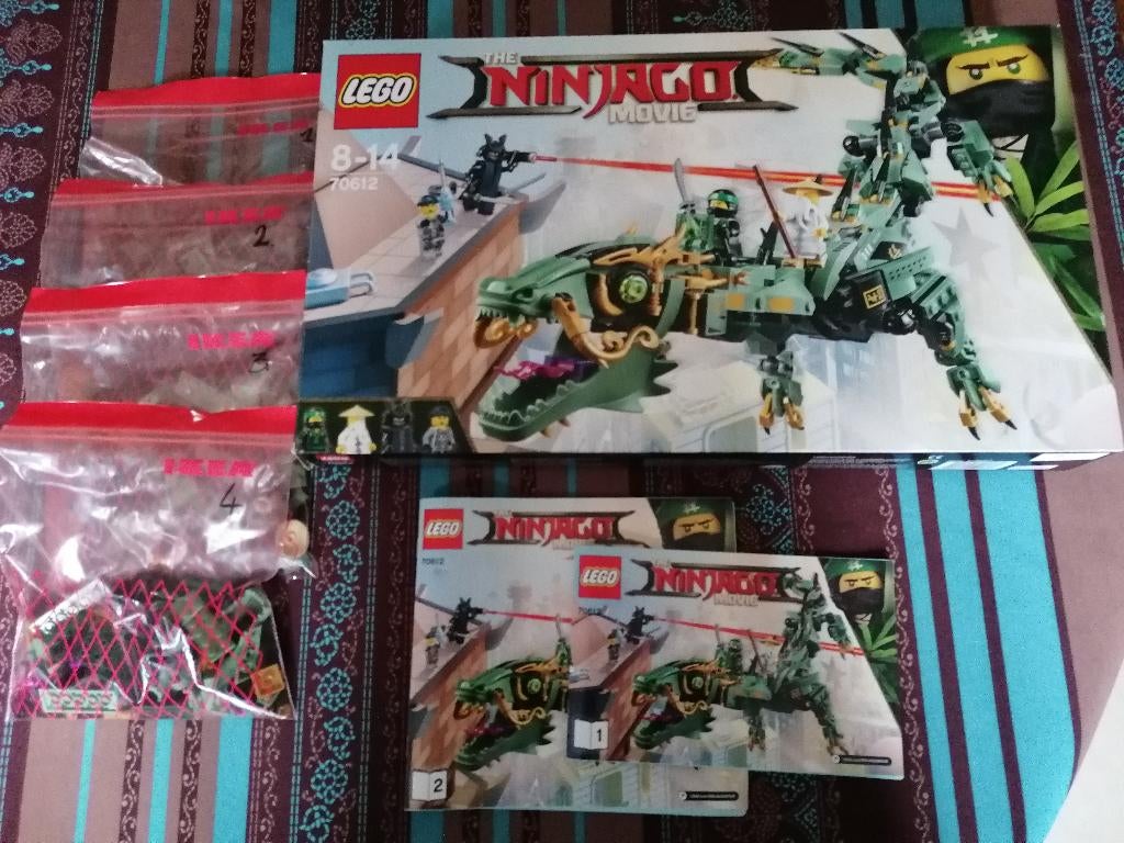 A vendre boite Lego Ninjago, Ophalen, Gebruikt, Lego, Ninjago