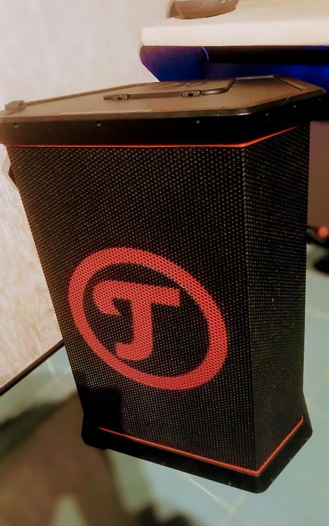 Teufel ROCKSTER Bluetooth luidspreker zwart, TV, Hi-fi & Vidéo, Enceintes, Comme neuf, 120 watts ou plus, Autres marques, Enlèvement