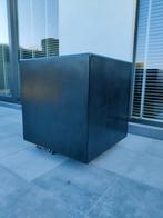 plantenbak polyester vierkant 80x80, Ophalen, Kunststof, Vierkant, Zo goed als nieuw