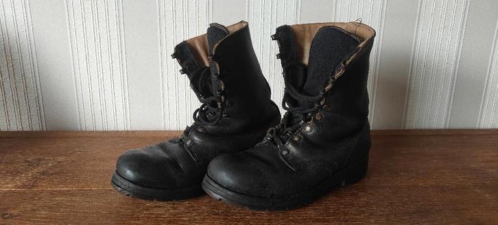 Meindl leren boots - maat EU 40, Kleding | Heren, Schoenen, Gedragen, Werkschoenen, Zwart, Ophalen of Verzenden