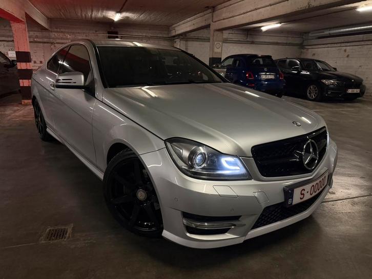 Mercedes-benz C180 AMG-Pack coupé Automatique 1.8i 115kW, Autos, Mercedes-Benz, Particulier, Classe C, Essence, Euro 5, Coupé