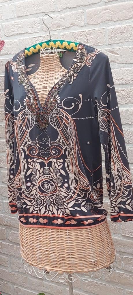 Bloesje s/m 52cm van oksel tot oksel K-design, Kleding | Dames, Blouses en Tunieken, Maat 38/40 (M), K-Disign, Overige kleuren
