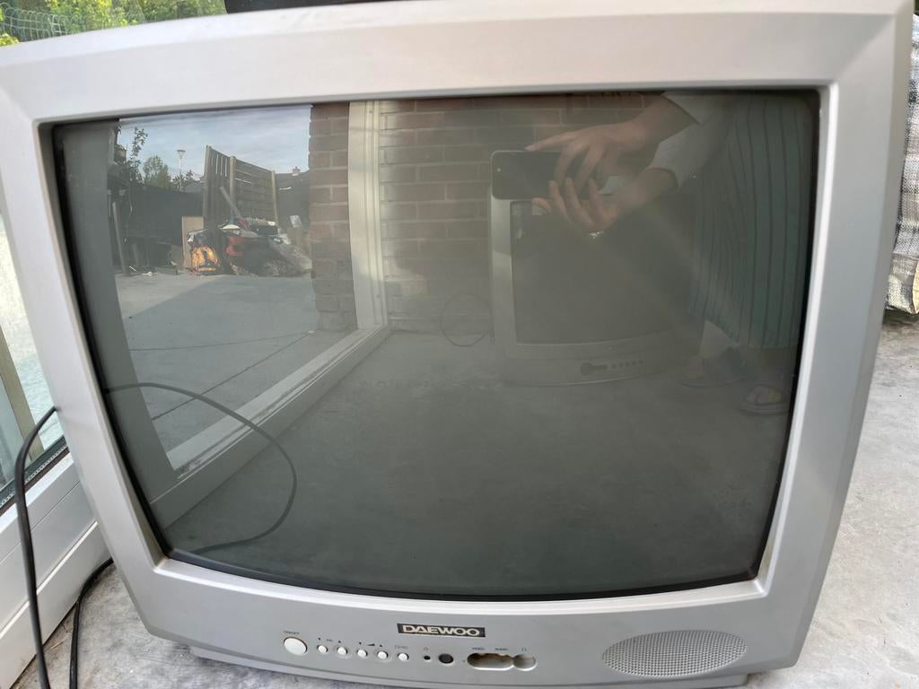 Télévision cathodique Daewoo vintage., TV, Hi-fi & Vidéo, Enlèvement, Comme neuf, Daewoo