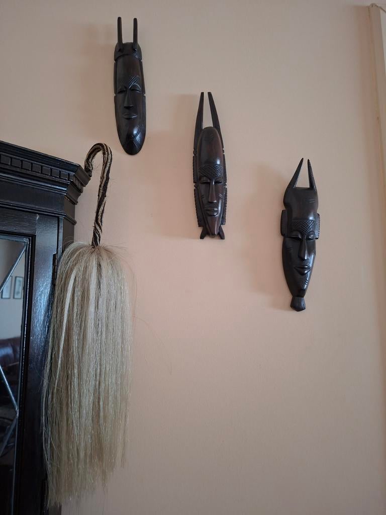 Set 3 Afrikaanse maskers - Ethiopië, Ophalen