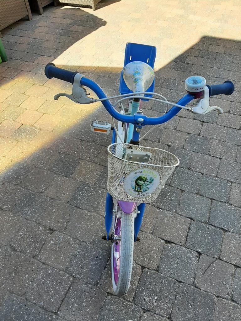 Vélo 16 pouces Frozen pour fille, Vélos & Vélomoteurs, Enlèvement, 16 pouces