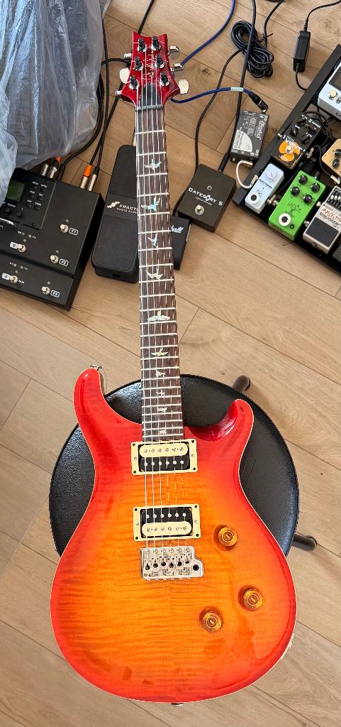 PRS CUSTOM 24 - Cherry Sunburst - 1996, Enlèvement ou Envoi, Utilisé, Solid body, Paul Reed Smith