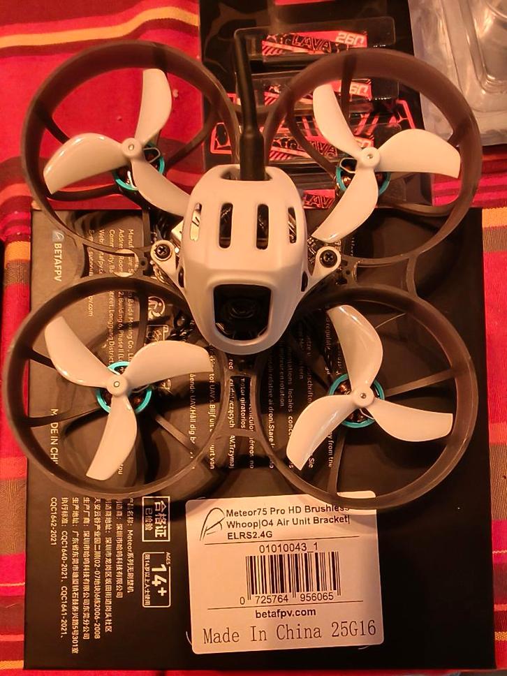 Drone beta fpv meteor 75 pro 04 Unit et air 65 a monter., TV, Hi-fi & Vidéo, Drones, Enlèvement