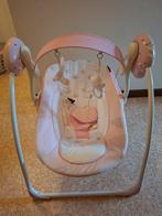 Roze elektrische relax, Ophalen, Gebruikt, Schommelstoel, Met gordel(s) of riempje(s)