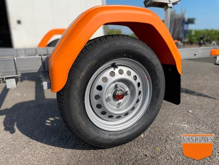 Vanclaes Base 1350 - direct leverbaar, Watersport en Boten, Boottrailers, Nieuw, Verstelbare verlichting, Geremd, Ophalen