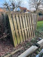 Houten schutting inclusief palen, Ophalen, 6 meter of meer, Hout, 1 tot 2 meter