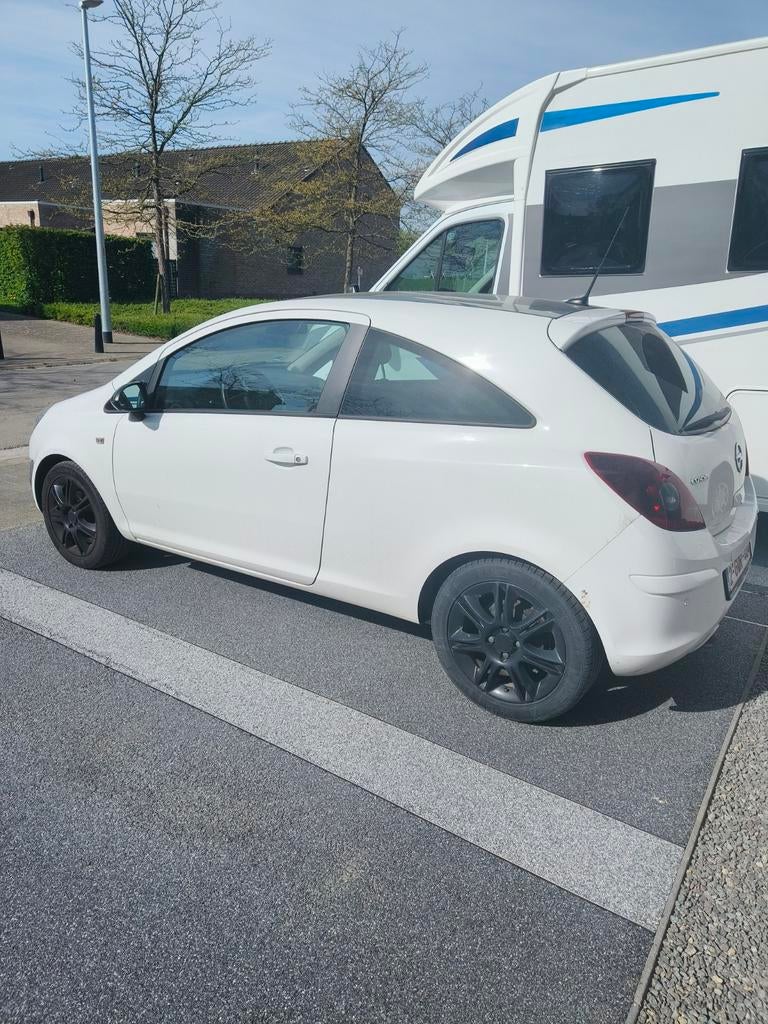 Opel Corsa 2014 wit, Auto's, Opel, 4 cilinders, Wit, Particulier, 74 kW