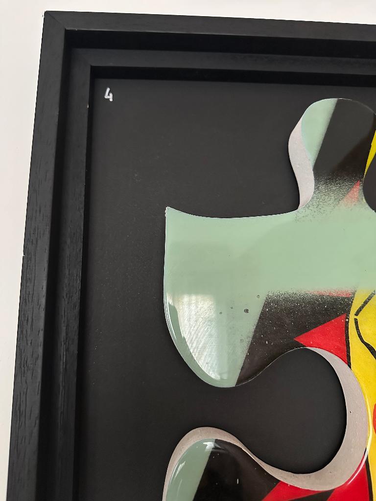 Origineel 3D Kunstwerk Keymi - "La Rumeur" n 4 (2013), Antiek en Kunst, Ophalen