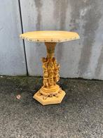 Marmeren bijzettafeltje, Huis en Inrichting, Tafels | Bijzettafels, Overige materialen, Gebruikt, Overige vormen, Ophalen