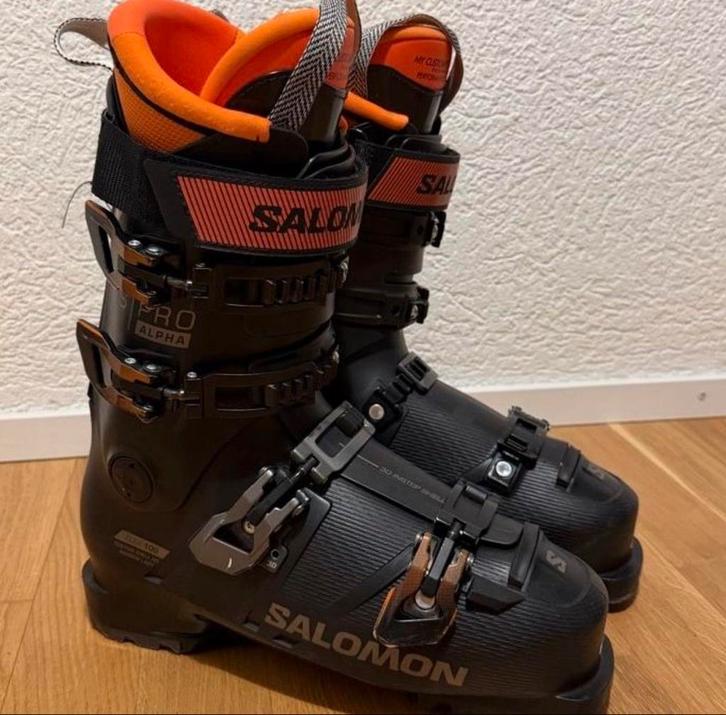 Salomon S/Pro Alpha 100 skischoenen, Sport en Fitness, Skiën en Langlaufen, Zo goed als nieuw, Schoenen, Ski, Salomon, Ophalen of Verzenden