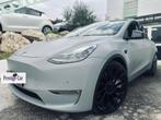 Tesla Model Y (5YJY) EV AWD, Auto's, Tesla, Automaat, Zwart, Zwart, Leder