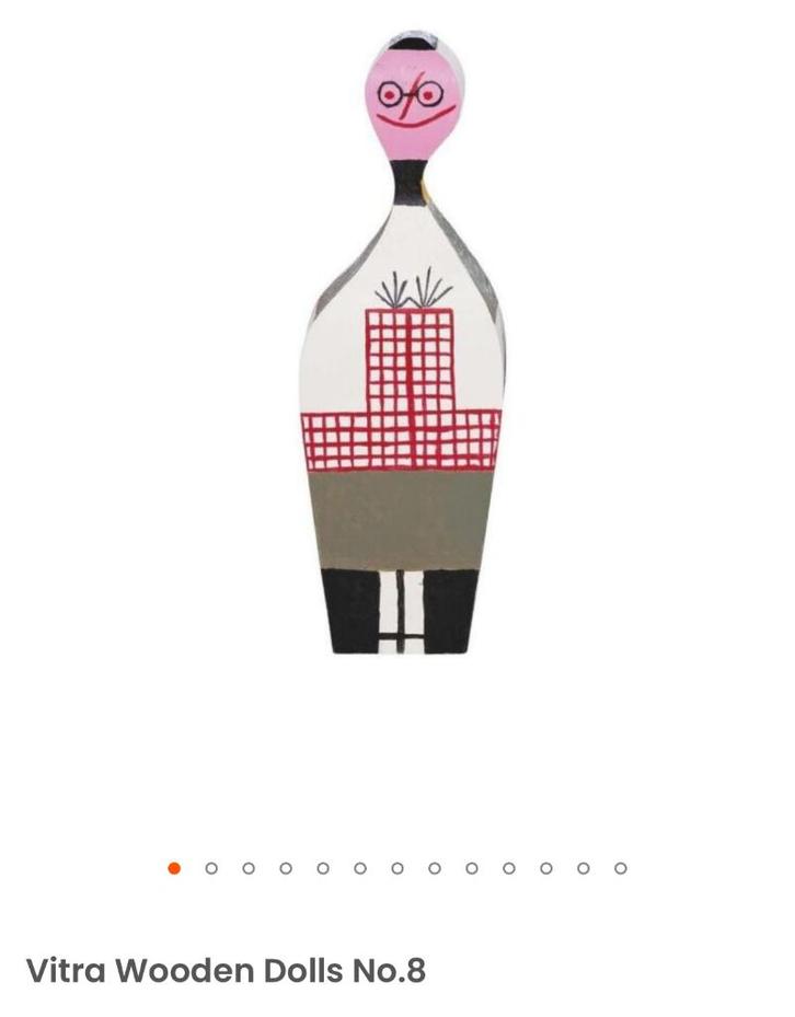 Vitra Wooden Doll n8, Antiquités & Art, Art | Objets design, Enlèvement ou Envoi