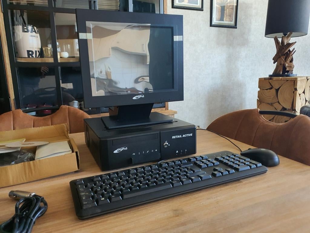 Pos kassa pc nieuw, Ophalen