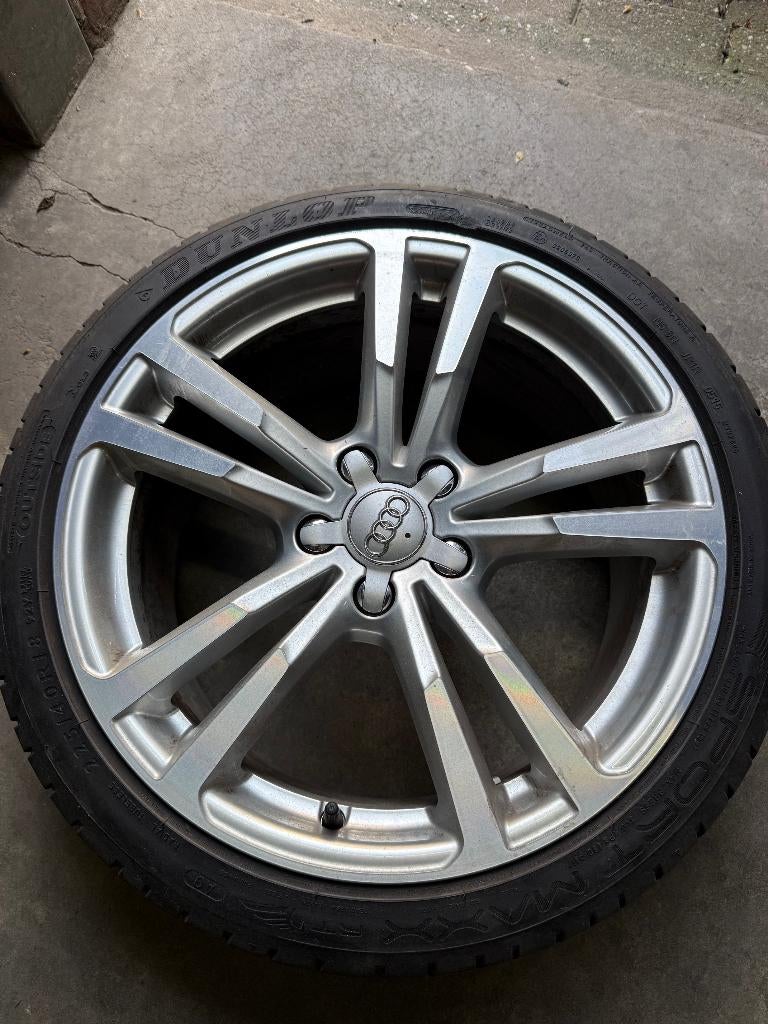 Wielset Audi A3, Autos : Pièces & Accessoires, Pneus & Jantes, Pneus et Jantes, Véhicule de tourisme, Pneus été, 18 pouces