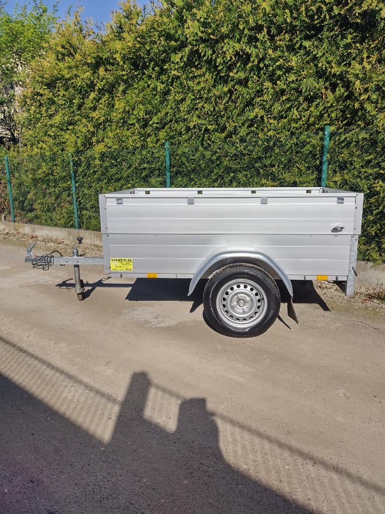 Remorque à bagages en aluminium Anssems non freinée, Enlèvement, Comme neuf