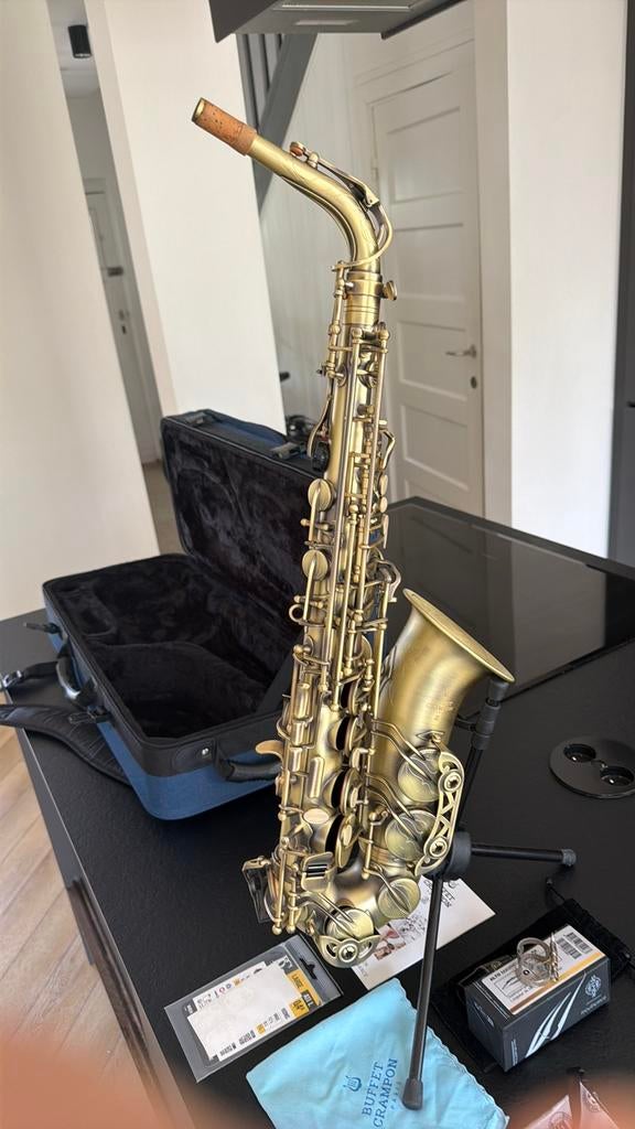 Sax alto Buffet Crampon serie 400 mat neuf + accessoires !, Enlèvement ou Envoi, Comme neuf, Alto