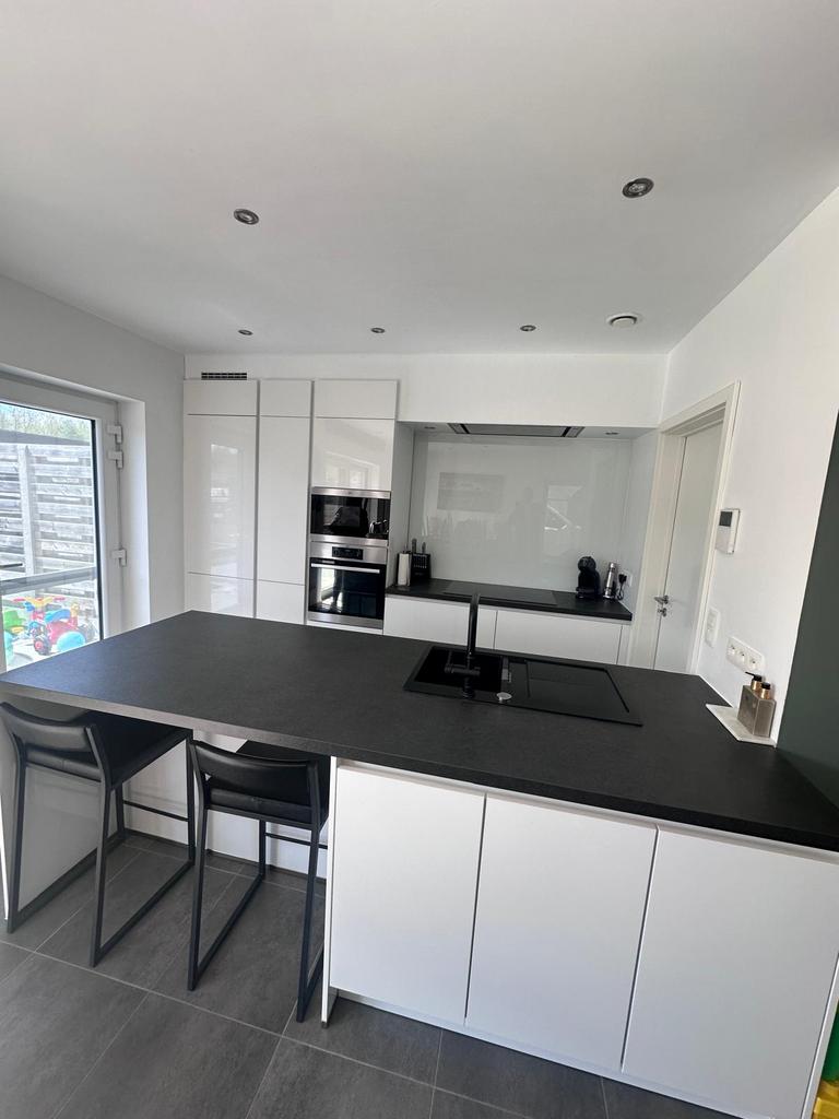 Complete keuken (6 jaar oud) - zelf demonteren, Huis en Inrichting, Ophalen, Overige materialen, Wit, Enkelwandige keuken