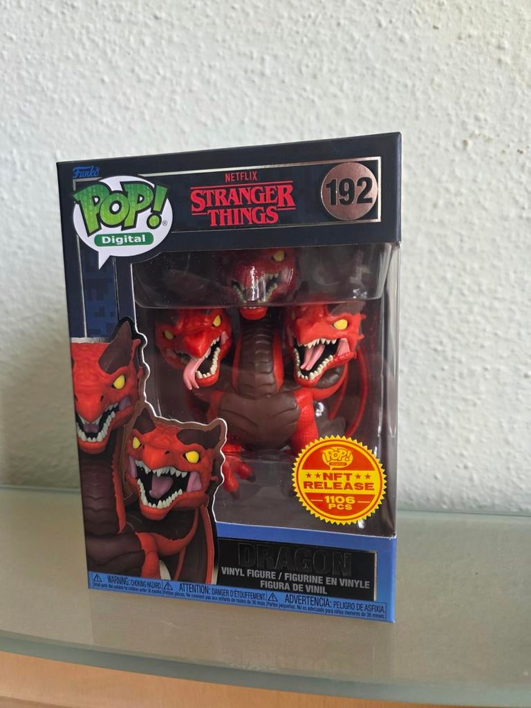Funko pop stranger things #192 Dragon, Ophalen