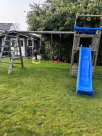 Speeltoestel met glijbaan, Ophalen, Gebruikt, Schommel